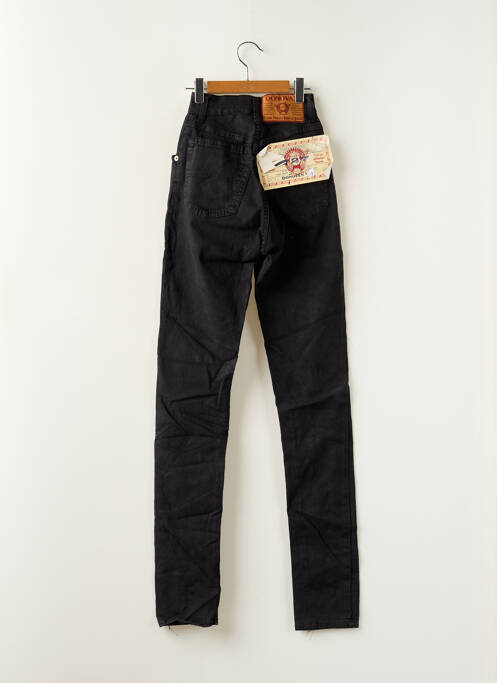 Blugi cu croială slim negru DONOVAN femeie