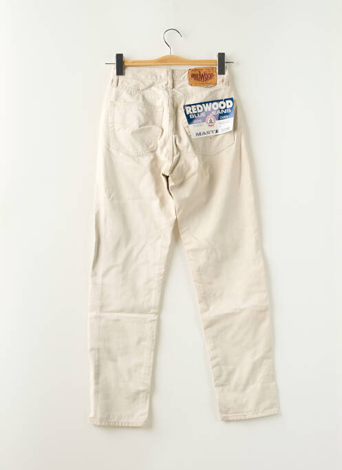 Blugi cu croială slim bej REDWOOD femeie