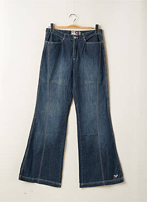 Blugi cu croială evazată albastru ROXY femeie