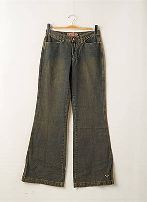 Blugi cu croială evazată albastru ROXY femeie