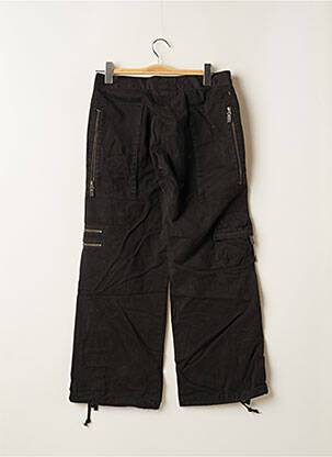Pantalon cargo croială dreaptă negru RWD femeie