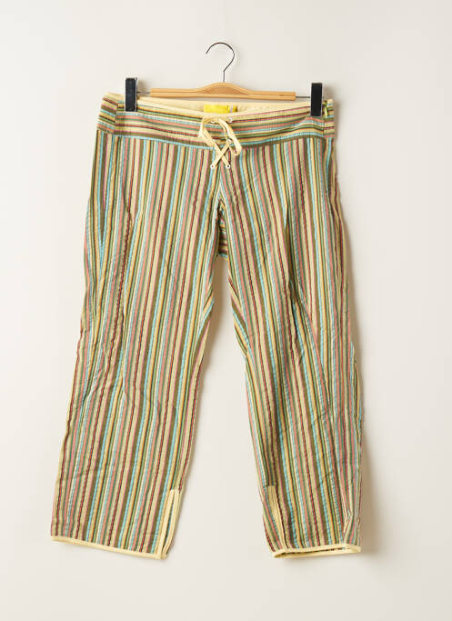 Pantalon trei sferturi galben ROXY femeie