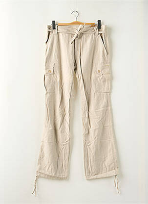 Pantalon cargo bej TEDDY SMITH femeie
