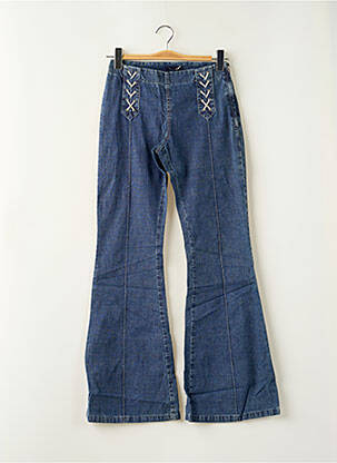 Blugi cu croială evazată albastru TEDDY SMITH femeie