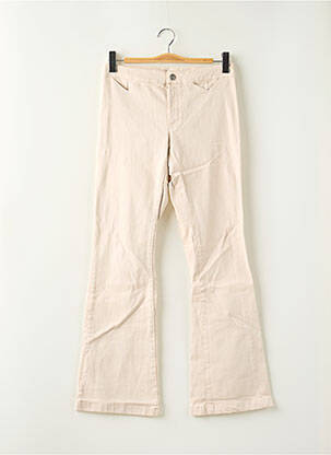 Blugi cu croială evazată bej TEDDY SMITH femeie