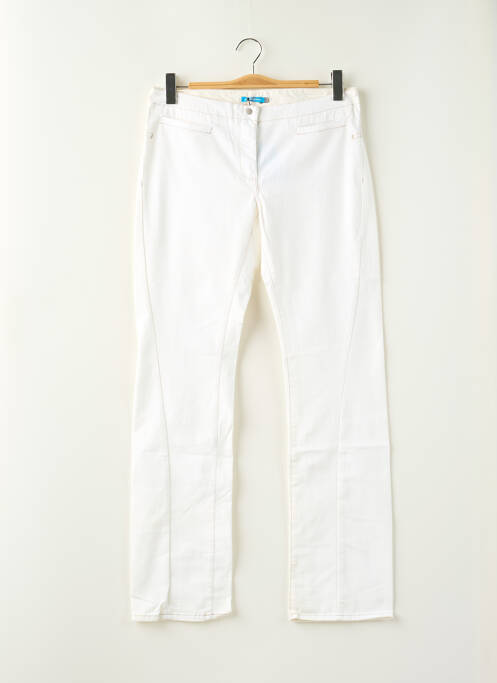 Blugi cu croială slim bej TEDDY SMITH femeie