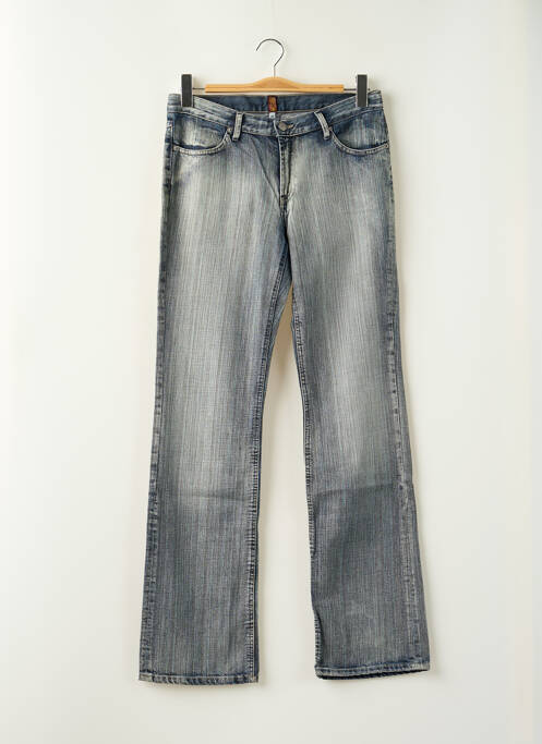 Blugi cu croială dreaptă albastru TEDDY SMITH femeie