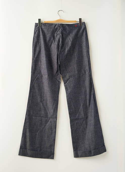 Pantalon evazat albastru TEDDY SMITH femeie