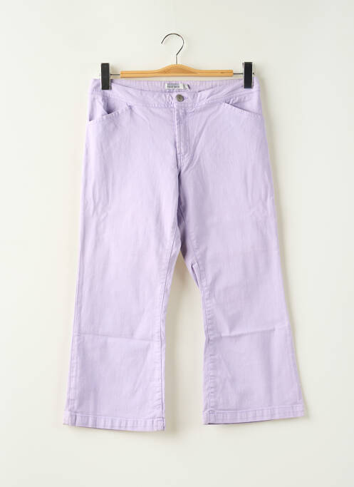 Pantalon trei sferturi violet TEDDY SMITH femeie