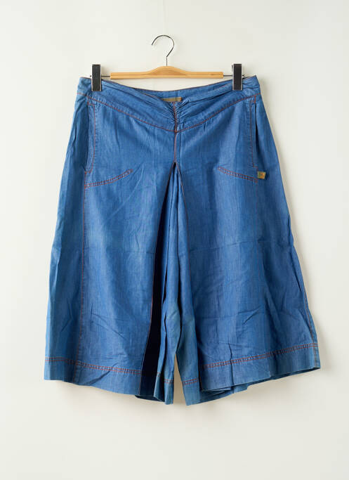 Pantalon trei sferturi albastru 2TWO femeie