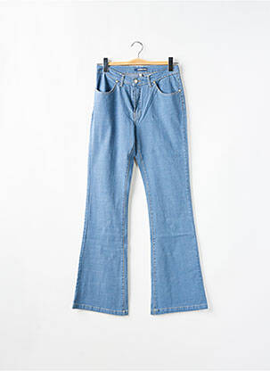 Blugi bootcut albastru SCHOOL RAG femeie