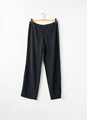 Pantalon drept talie cu cleme talie joasă negru SCHOOL RAG femeie