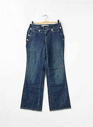 Blugi bootcut albastru SCHOOL RAG femeie