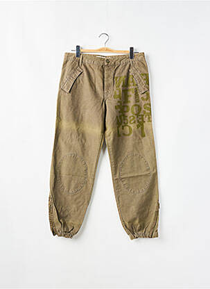 Pantalon cargo buzunare mărime normală verde SCHOOL RAG femeie
