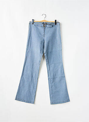 Blugi bootcut albastru SCHOOL RAG femeie