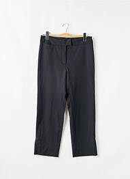 Pantalon 7/8 talie cu cleme negru SCHOOL RAG femeie