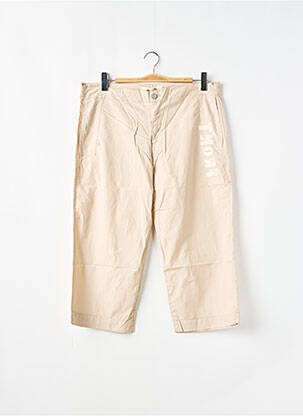 Pantalon trei sferturi bej SCHOOL RAG femeie