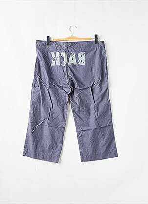 Pantalon trei sferturi croială dreaptă talie joasă gri SCHOOL RAG femeie