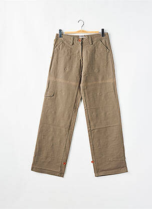 Pantalon drept verde SESSUN femeie