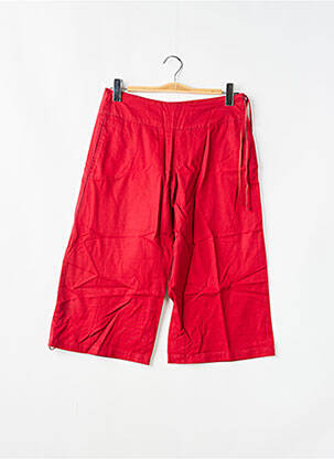 Pantalon trei sferturi roșu SESSUN femeie