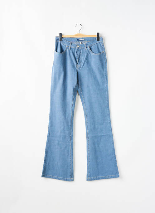 Blugi bootcut albastru SCHOOL RAG femeie