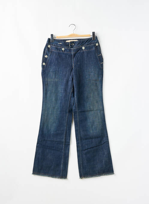 Blugi bootcut albastru SCHOOL RAG femeie