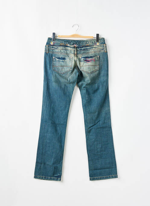 Blugi cu croială dreaptă albastru SCHOOL RAG femeie