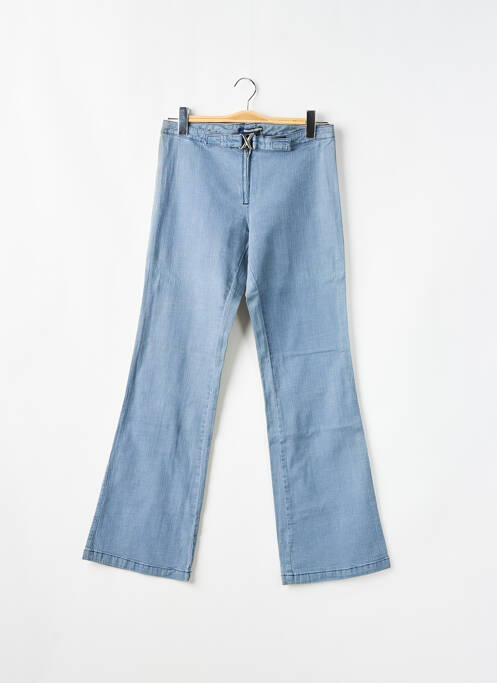 Blugi bootcut albastru SCHOOL RAG femeie