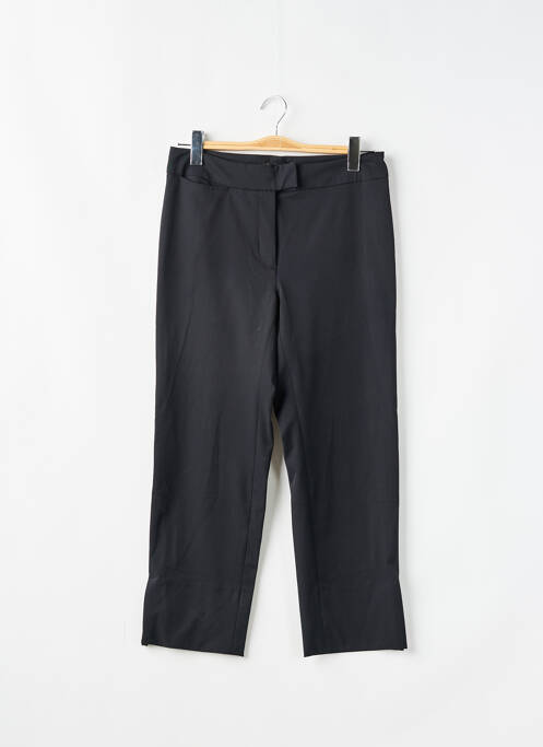 Pantalon 7/8 talie cu cleme negru SCHOOL RAG femme