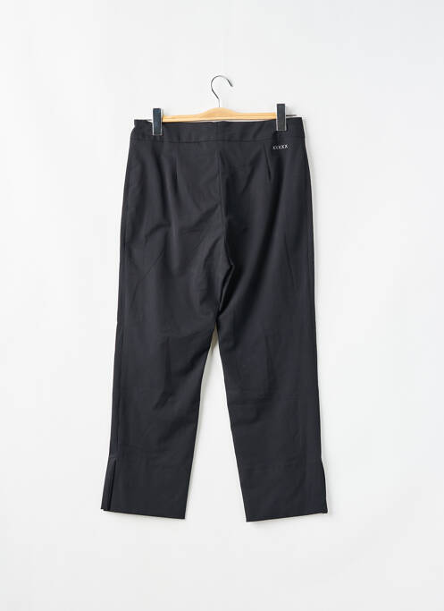 Pantalon 7/8 talie cu cleme negru SCHOOL RAG femme