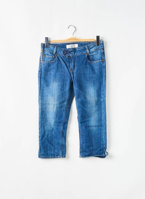 Pantalon trei sferturi albastru SCHOOL RAG femeie