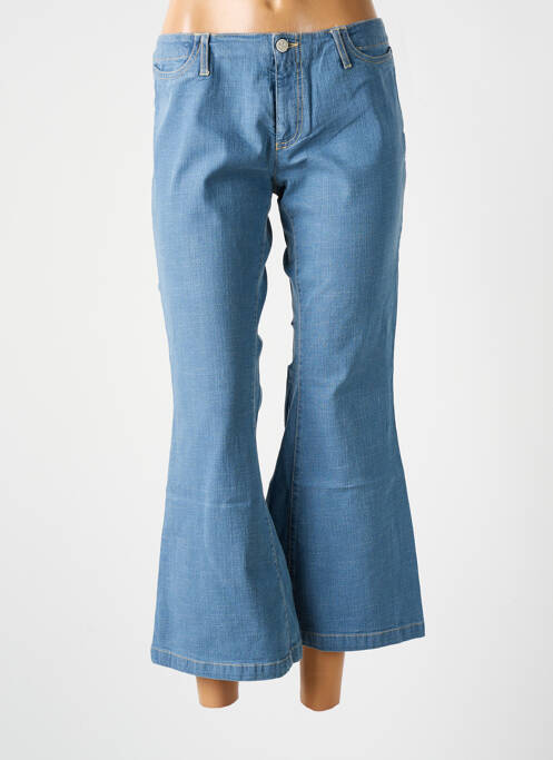 Blugi bootcut albastru SCHOOL RAG femeie