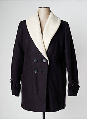 Palton lung albastru DEUX TWO femeie