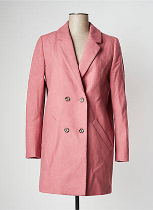 Palton lung roz MINIMUM femeie