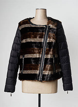 Geacă matlasată negru MOLLY BRACKEN femeie