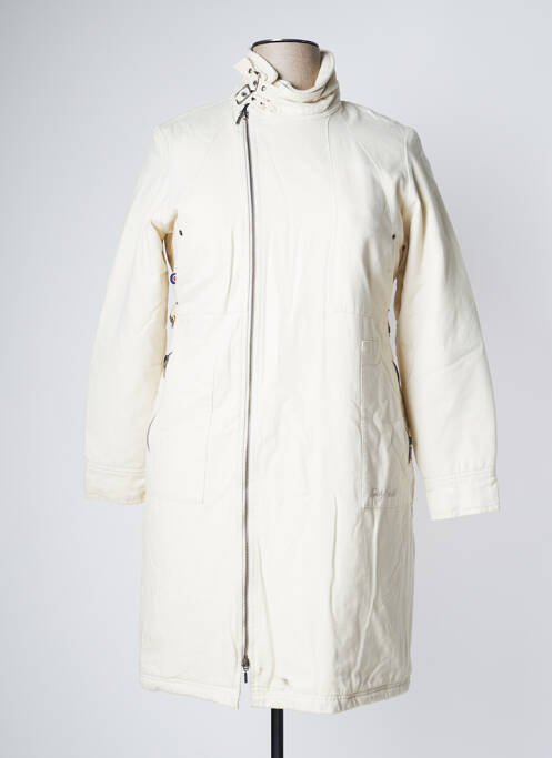 Palton lung bej TEDDY SMITH femeie