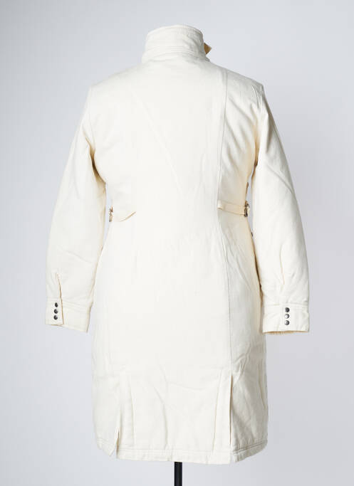 Palton lung bej TEDDY SMITH femeie