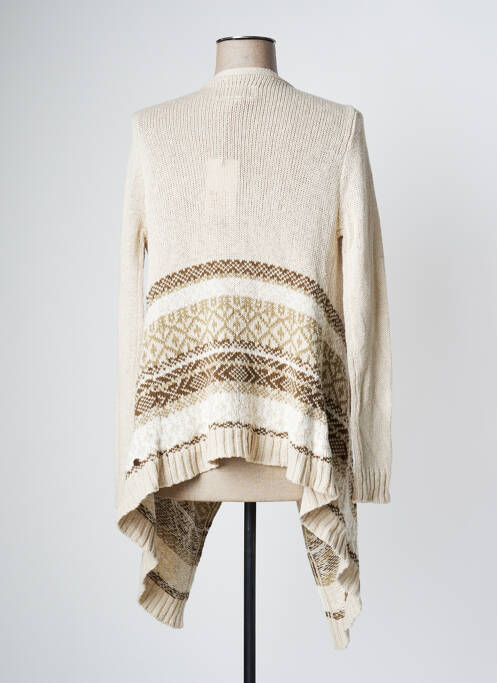 Vestă cu mâneci lungi bej DN.SIXTY SEVEN femeie