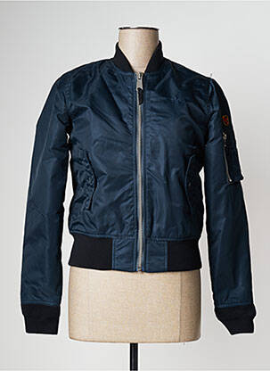 Geacă albastru închis SCHOTT femeie