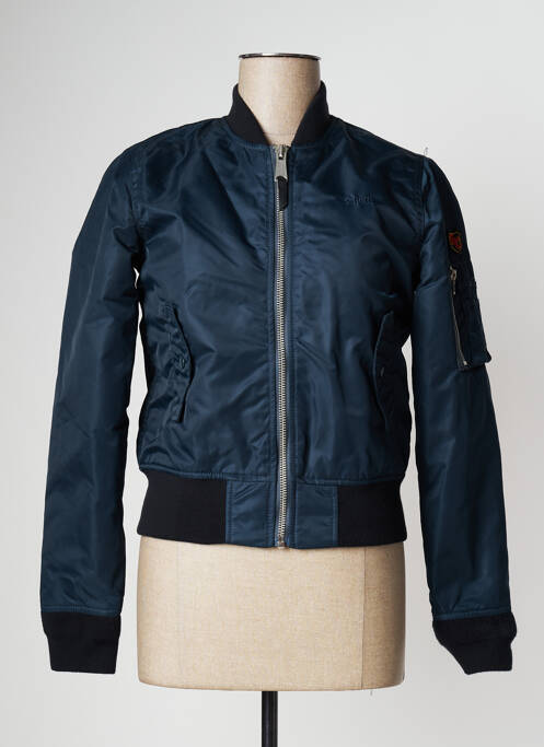 Geacă albastru închis SCHOTT femeie