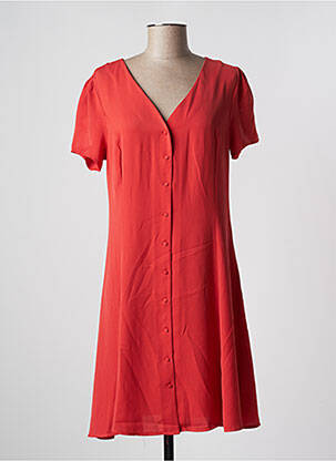 Rochie midi roșu ICHI femeie