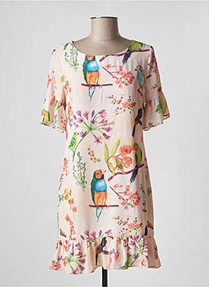 Rochie scurtă roz MOLLY BRACKEN femeie