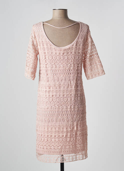 Rochie midi roz VILA femeie