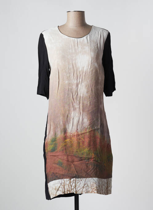 Rochie midi negru NICE THINGS femeie