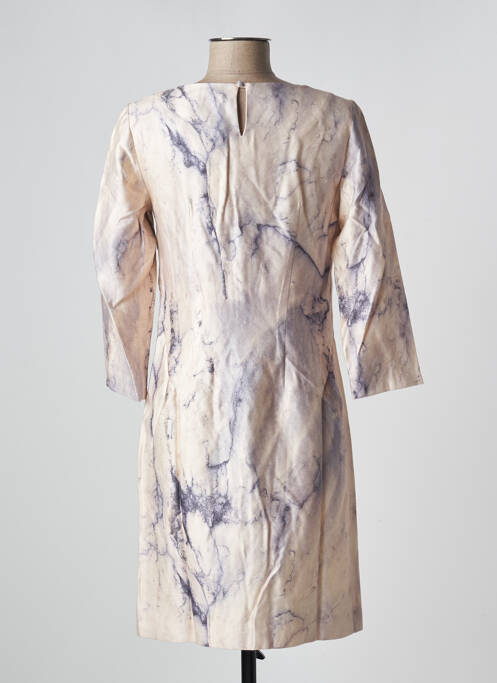 Rochie scurtă bej NICE THINGS femeie