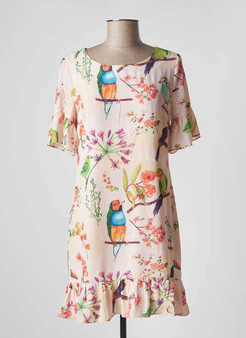 Rochie scurtă roz MOLLY BRACKEN femeie