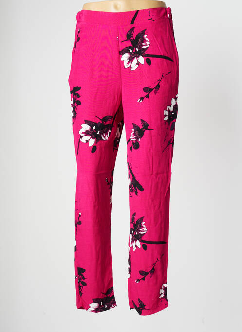 Pantalon drept roz VILA femeie