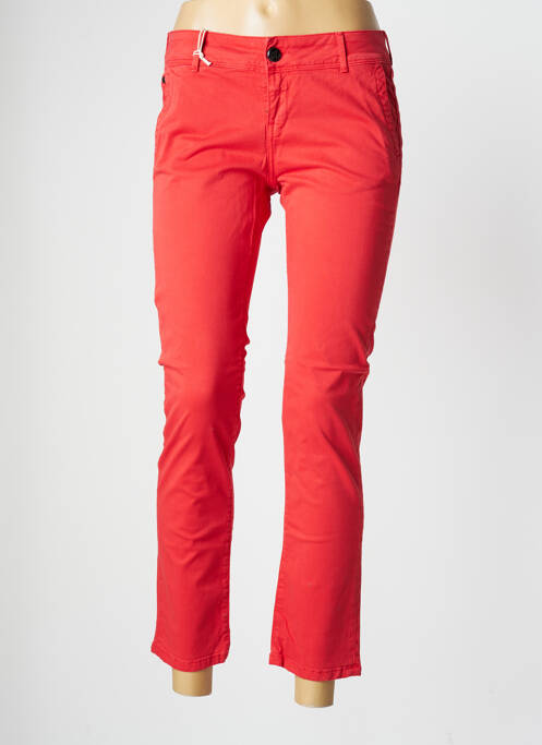 Pantalon 7/8 roșu DONOVAN femeie