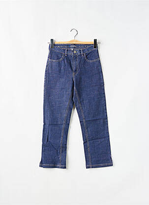 Blugi cu croială slim albastru SCHOOL RAG femeie