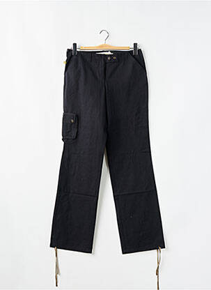 Pantalon drept elasticitate talie joasă negru SESSUN femeie